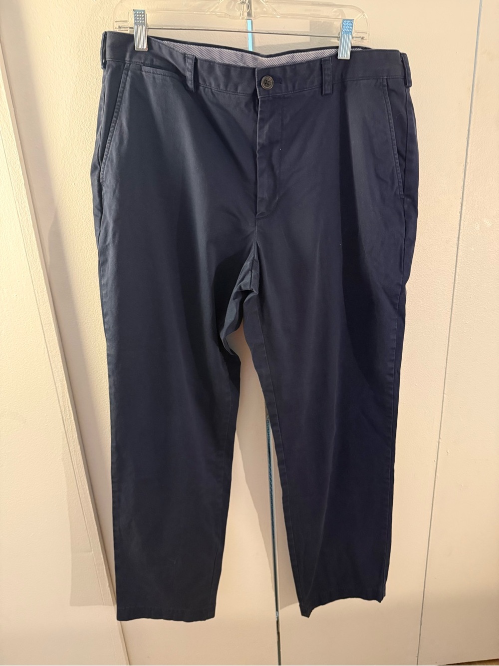 Brooks Brothers Men's Navy Clark Chinos